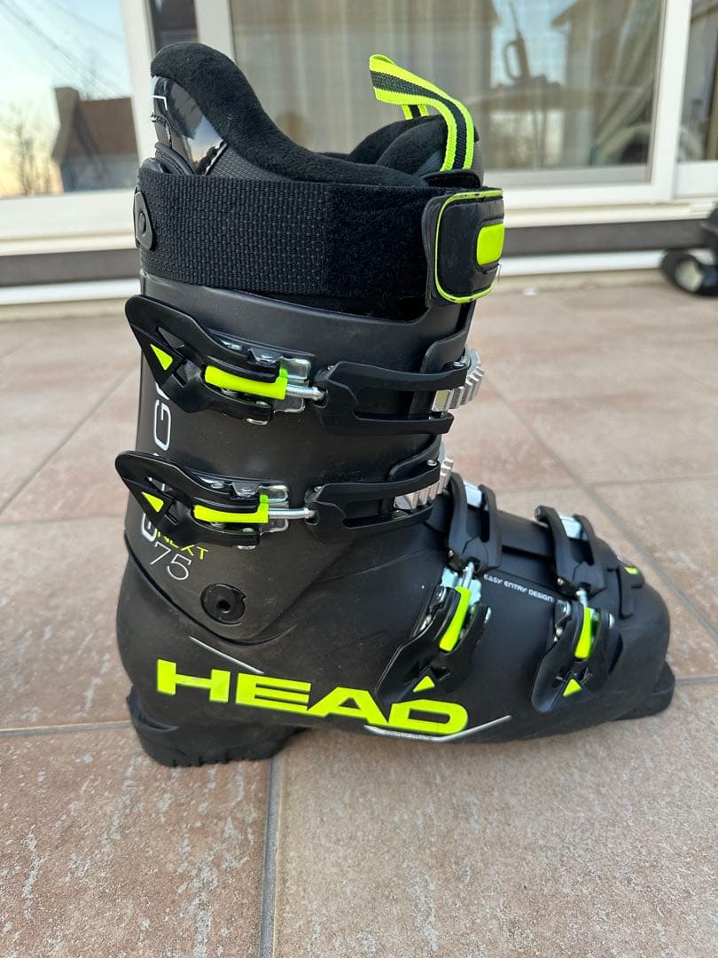 HEAD スキー用ブーツ ブラック/イエロー　 28〜28.5cm