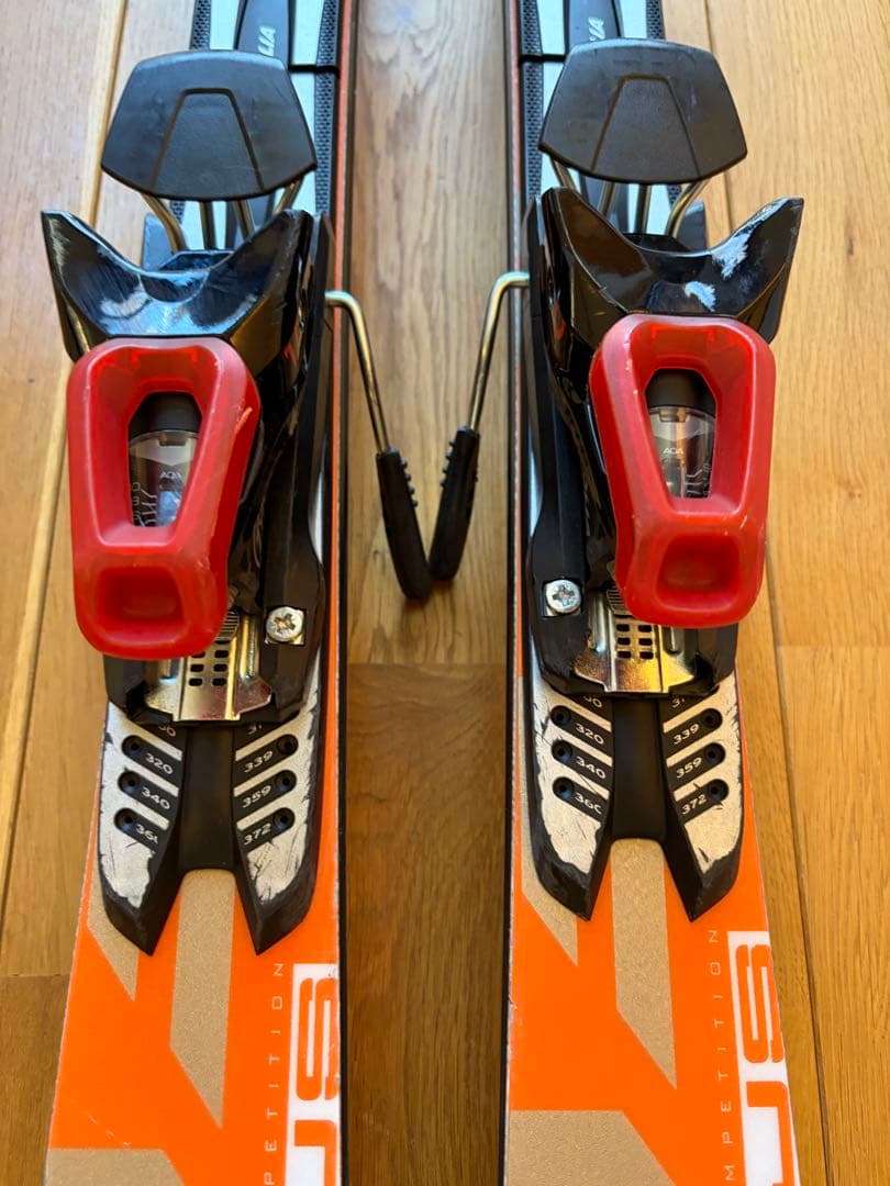 OGASAKA スキー板 オレンジ