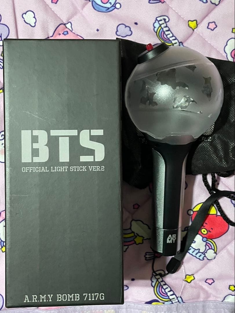 BTS公式ペンライト　アミボム　バージョン2、4セット