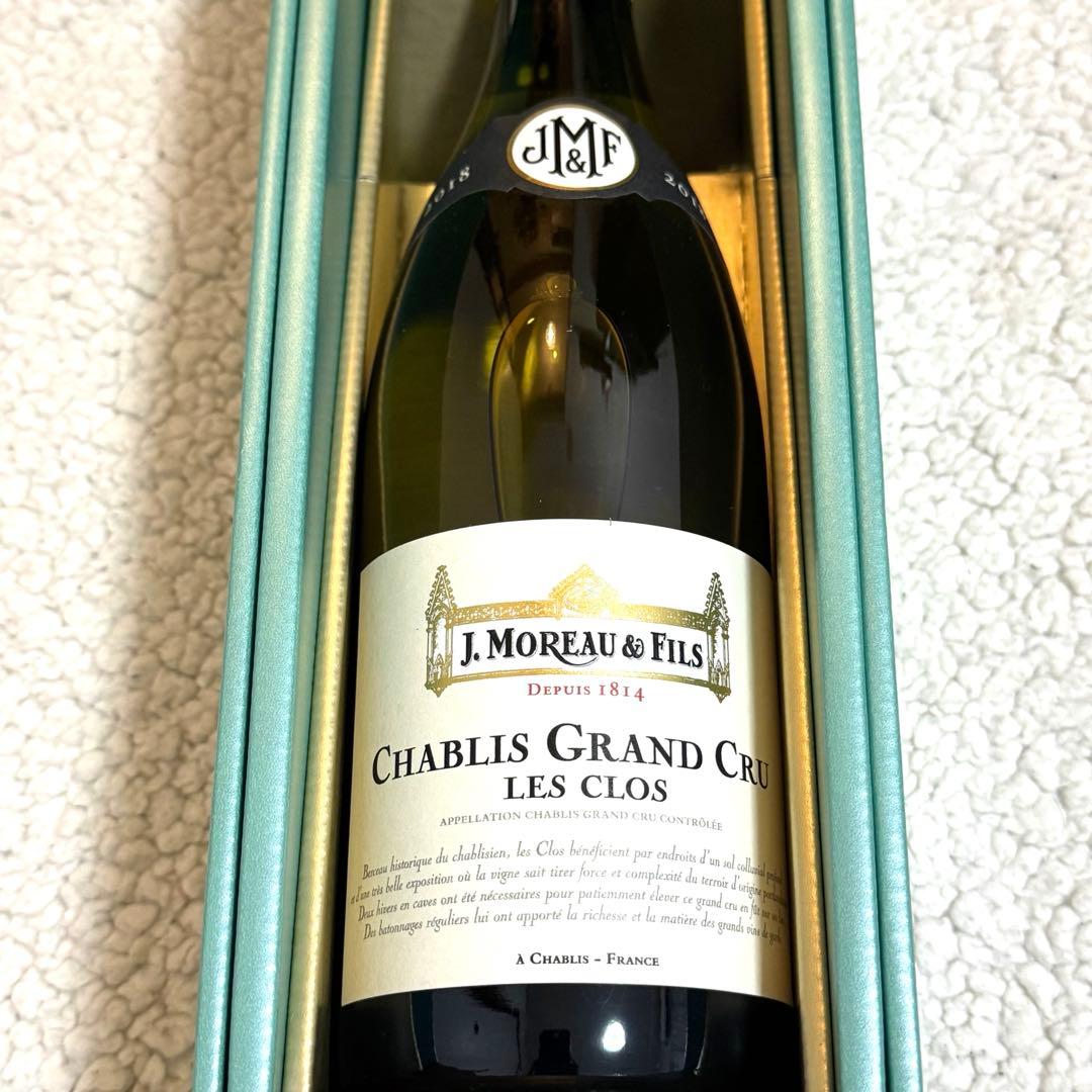 【特級畑】シャブリ グランクリュ レ・クロ 2018 J.MOREAU 正規品