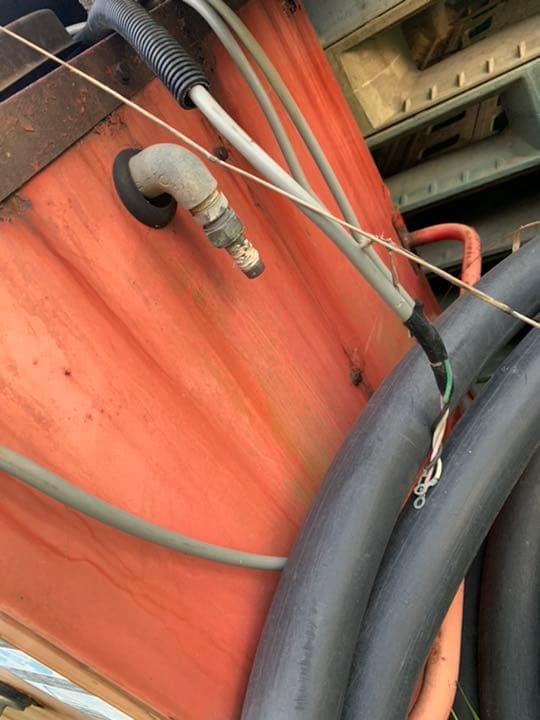 高圧温水洗車機　ジャンク品