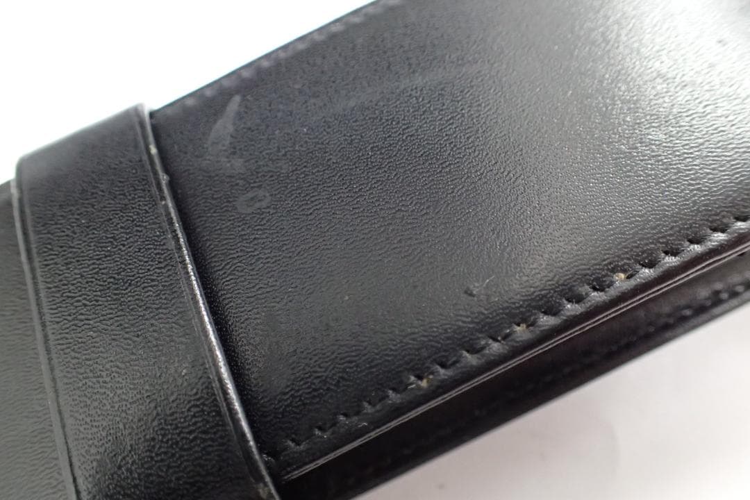 美品 モンブラン レザー ペンポーチ ペンケース