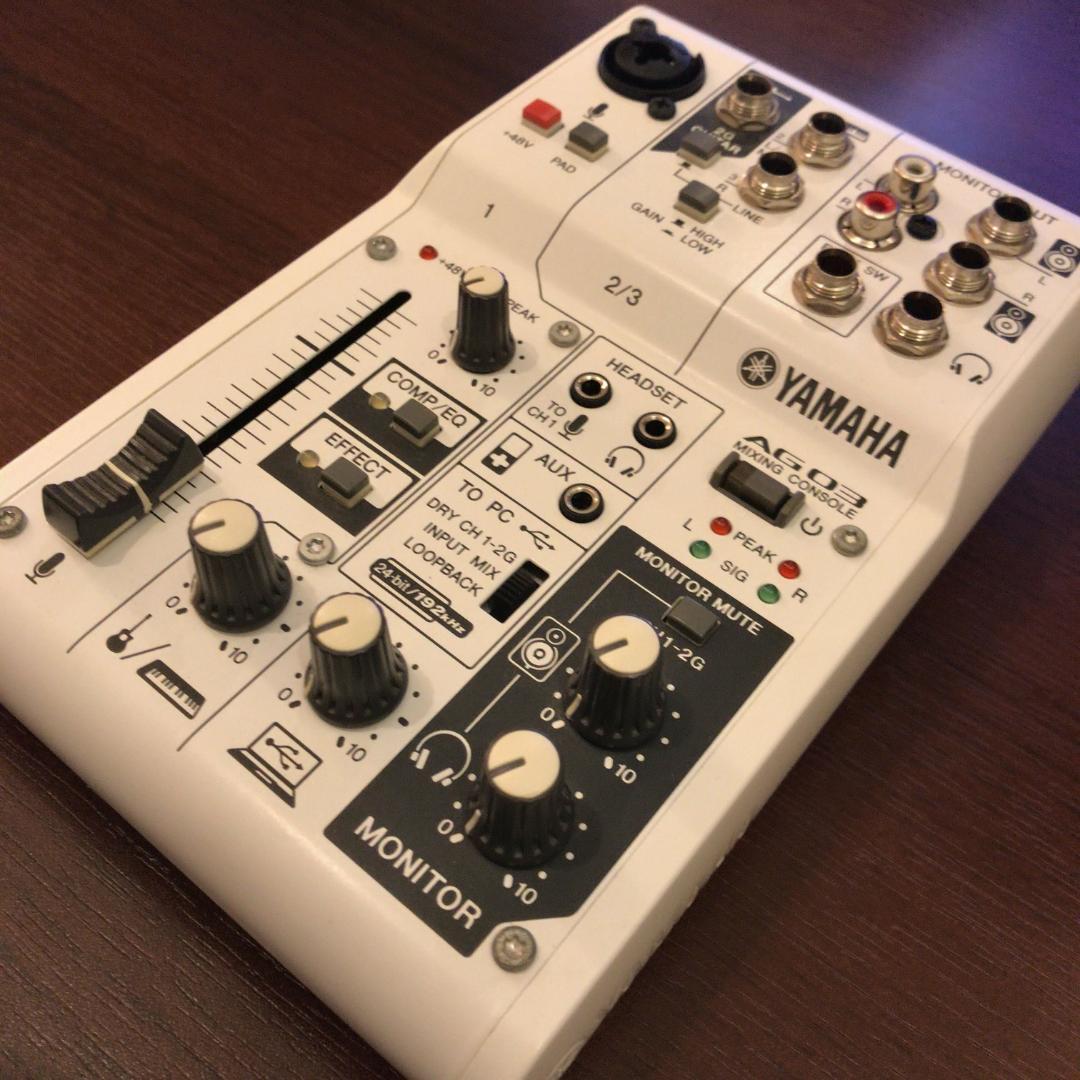 【美品】Yamaha AG03 オーディオインターフェイス ★付属品完備