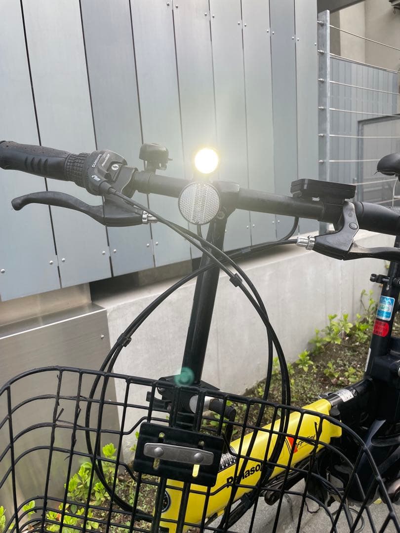 Panasonicオフタイム 外装7段変速 8.0Ah イエロー×ブラック