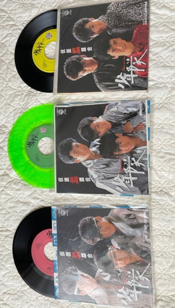 少年隊 レコード LP EP VHS ビデオ ベスト セット まとめ売り