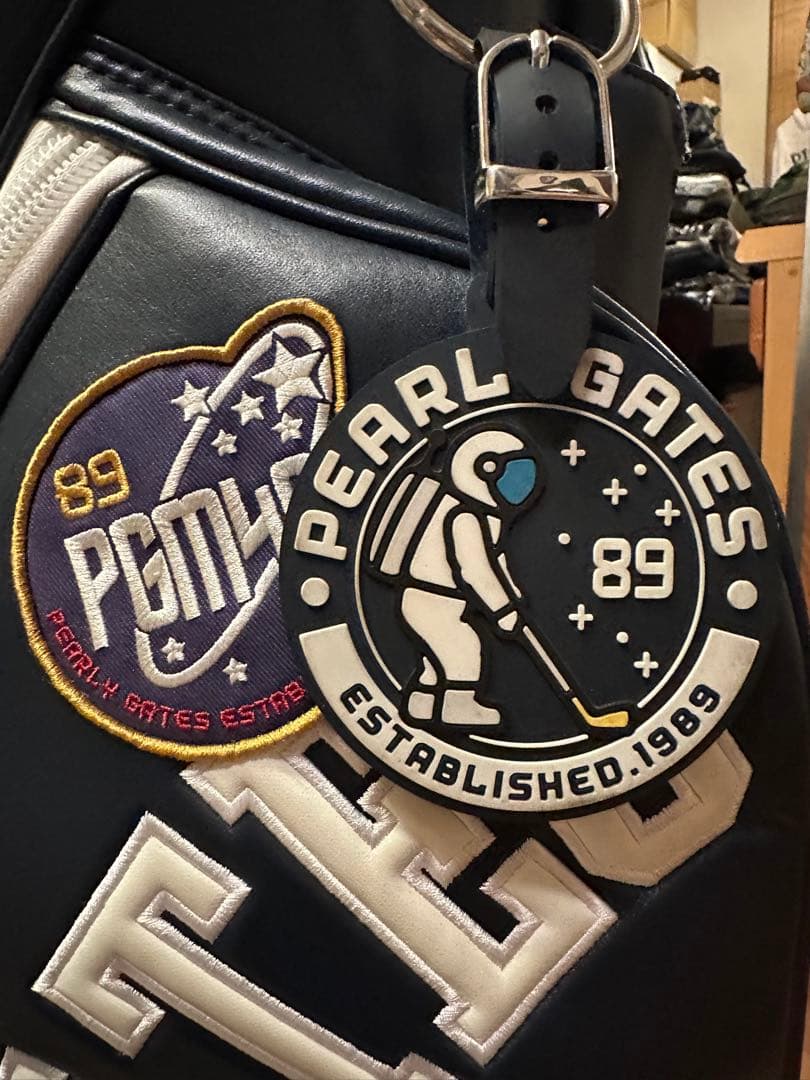 PEARL GATES ネイビー キャディバッグ