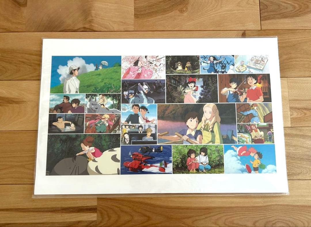 【希少】スタジオジブリ　アートフレームカレンダー　2006年〜2016年　宮崎駿