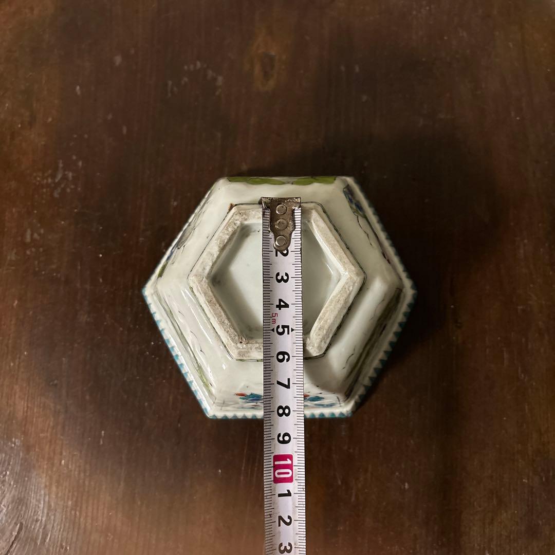 古伊万里　色絵鉢　1点　清朝　唐物　江戸時代　アンティーク　白磁　酒器　検:李朝