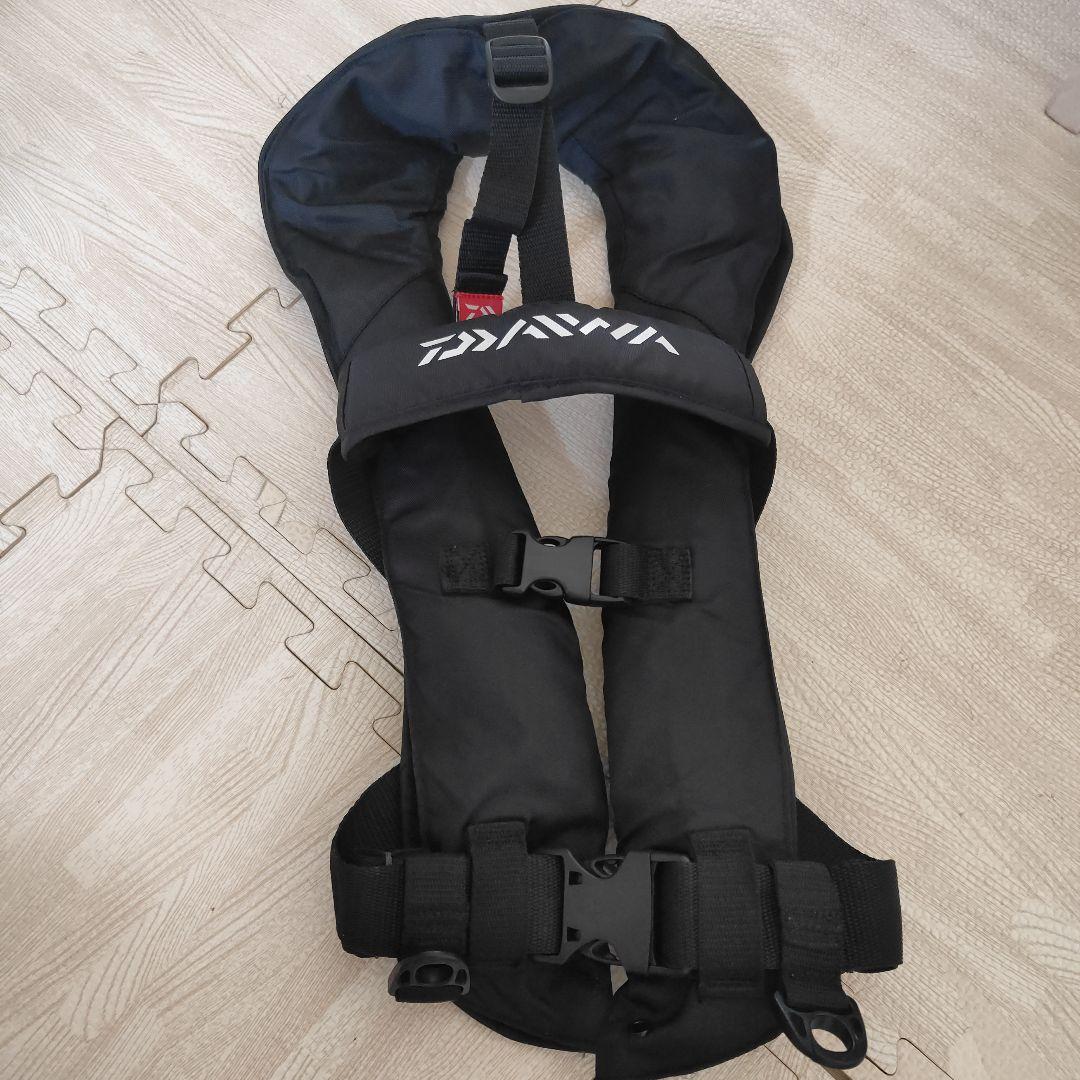 ダイワ 自動膨張式ライフジャケット ブラック DF-2021