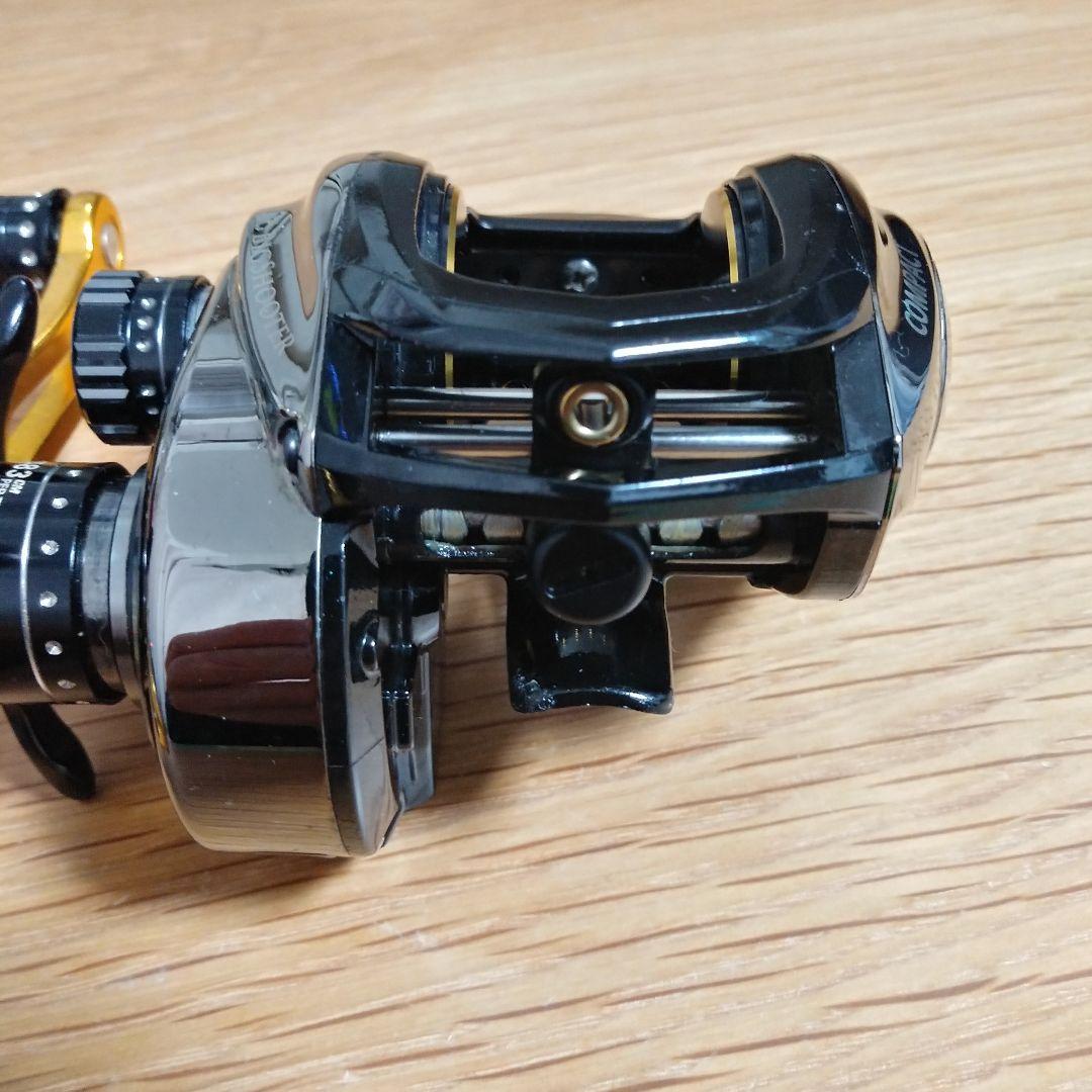 美品 アブガルシア　ビッグシューターコンパクト8 ベイトリール
