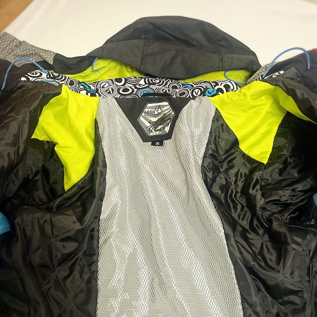 ROXY 限定品含　カラフル スノーボードウェアセット　レディースMサイズ相当