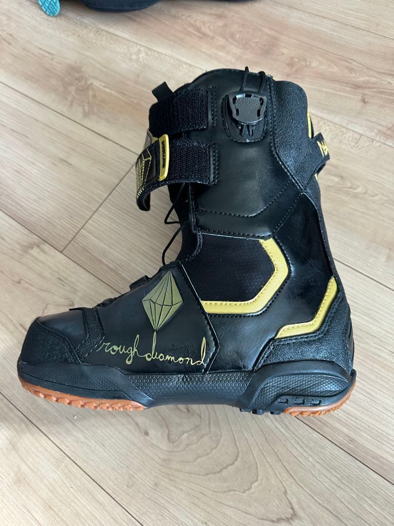 DEELUXE: Rough Diamond スノーボードブーツ黒 EU38.5