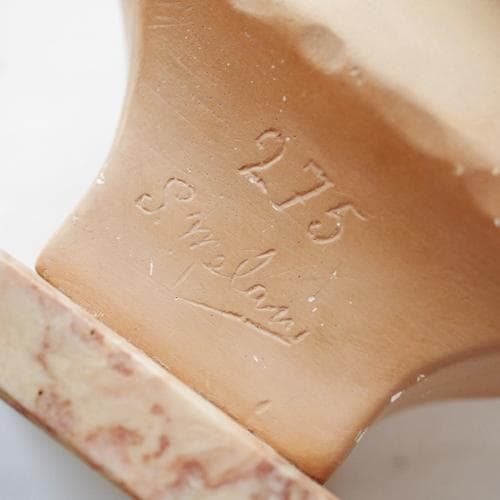 アンティーク　少女像