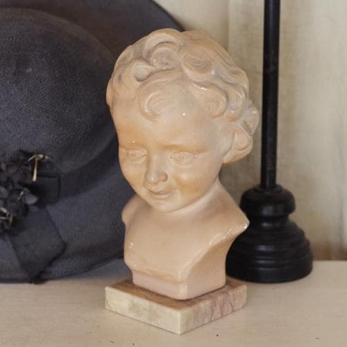 アンティーク　少女像