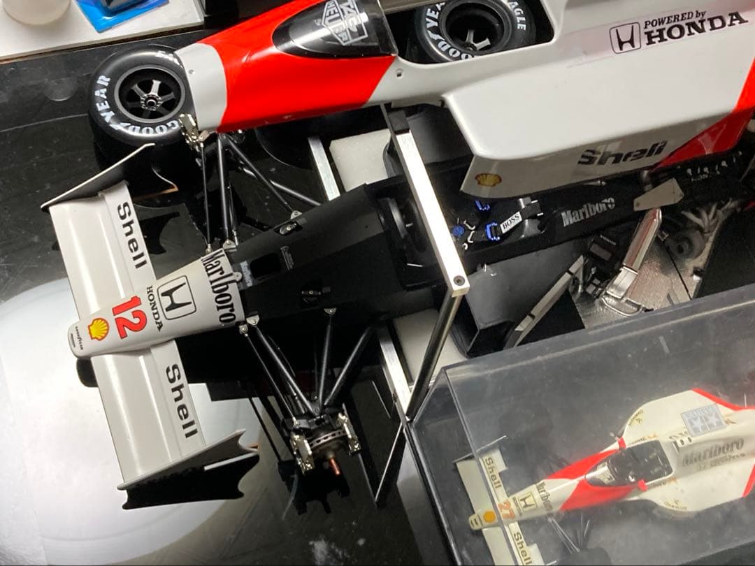 1/8 ディアゴスティーニ マクラーレン MP4/4 完成品 アイルトンセナ