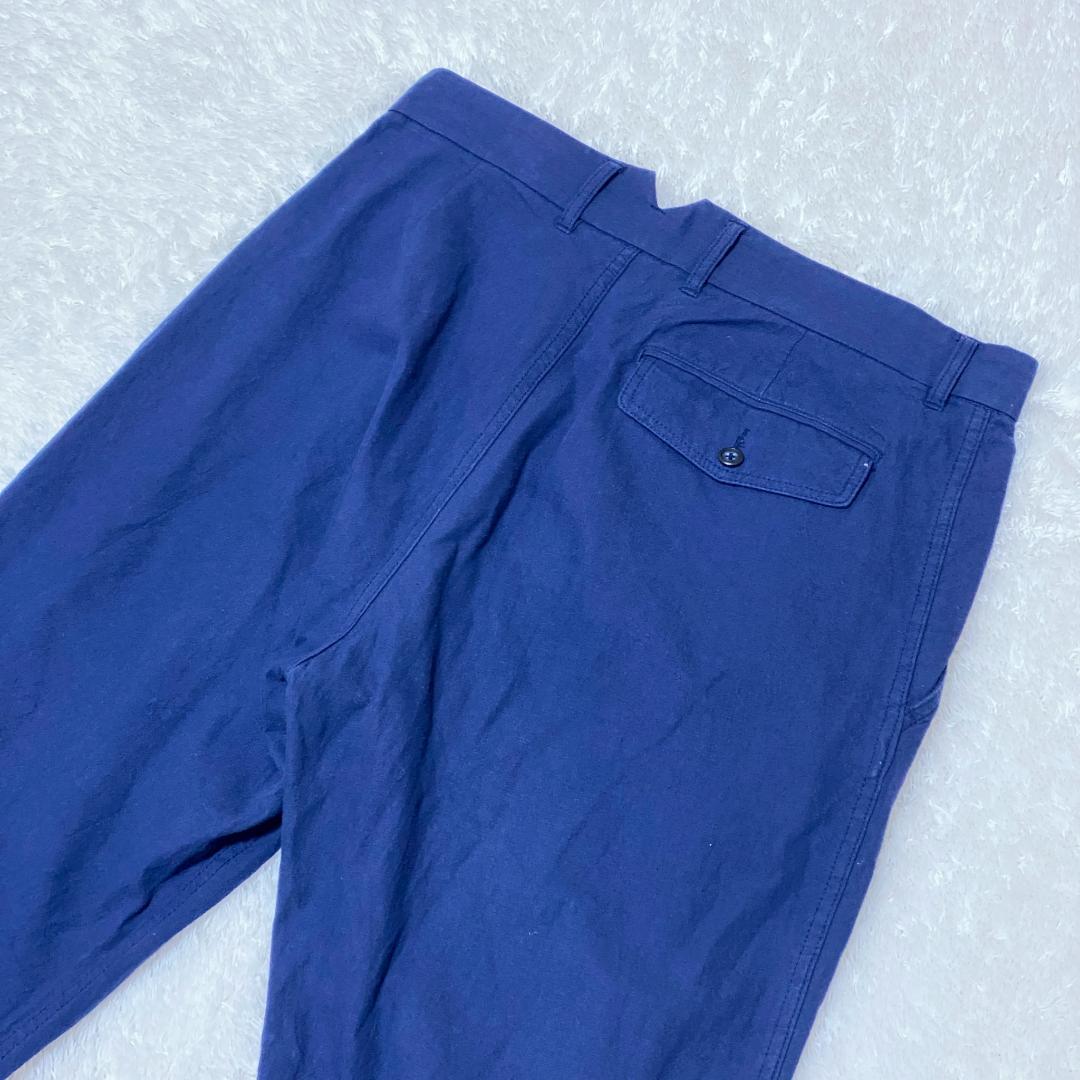  peak　LOCAL WEAR ネイビー カジュアルパンツ　Lサイズ