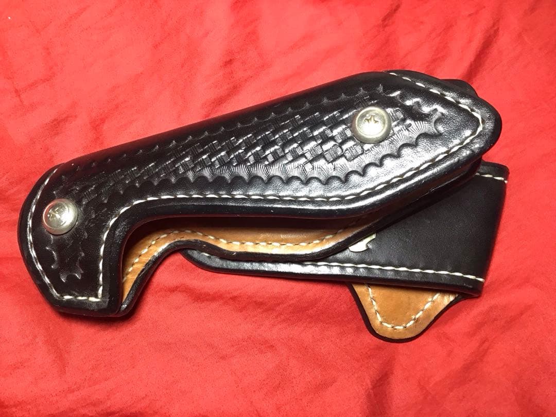 KEIN製　実物革製1911競技用ホルスターバスケットタイプ右用BK　未使用品