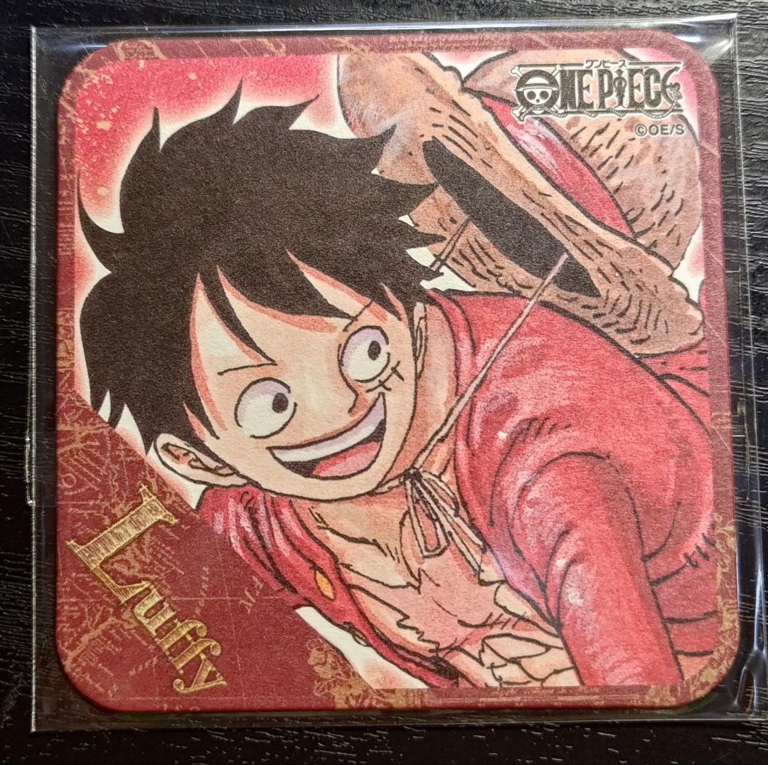 ONEPIECE アートコースター BOX 特典 ルフィ エース サボ