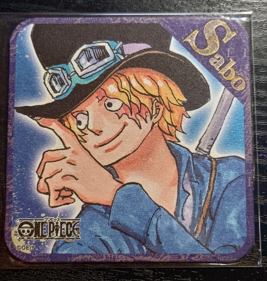 ONEPIECE アートコースター BOX 特典 ルフィ エース サボ