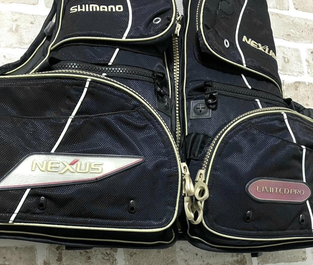 良品 シマノ ネクサス リミテッドプロ フローティングベスト Lサイズ