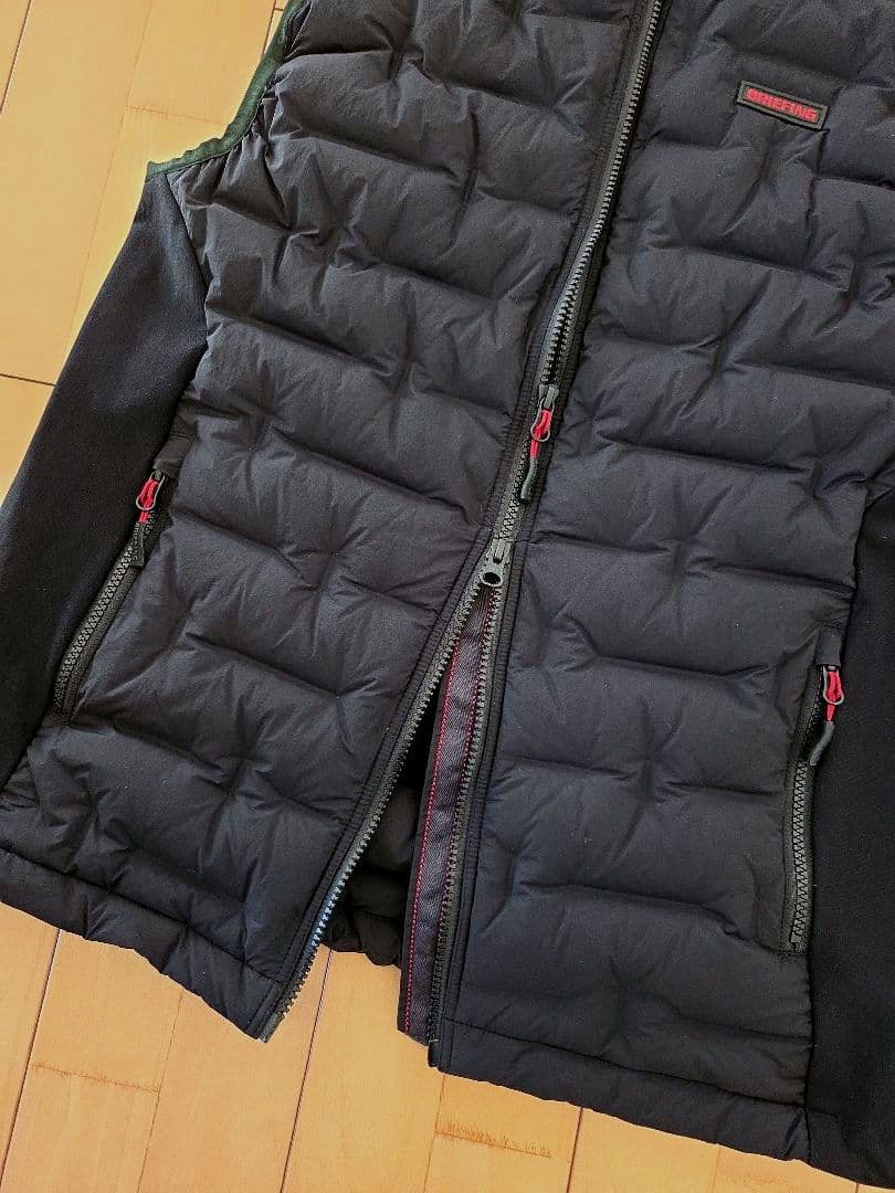 n*a様 ブリーフィング/黒/ダウンベスト