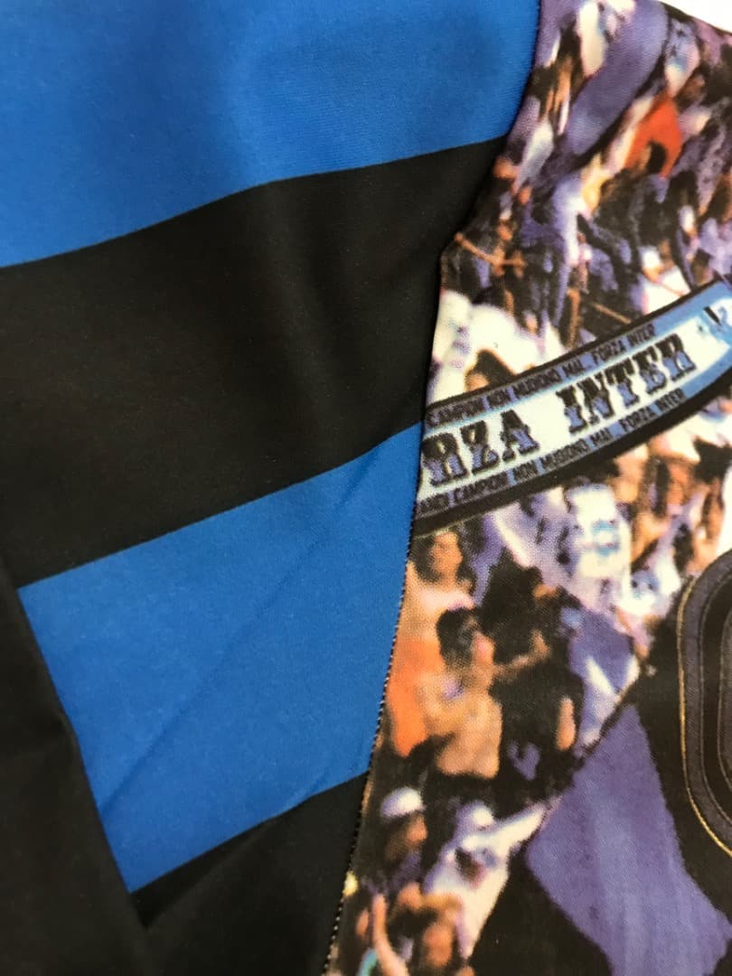 【激レア】ベルカンプ　インテル　長袖　プリント　シャツ