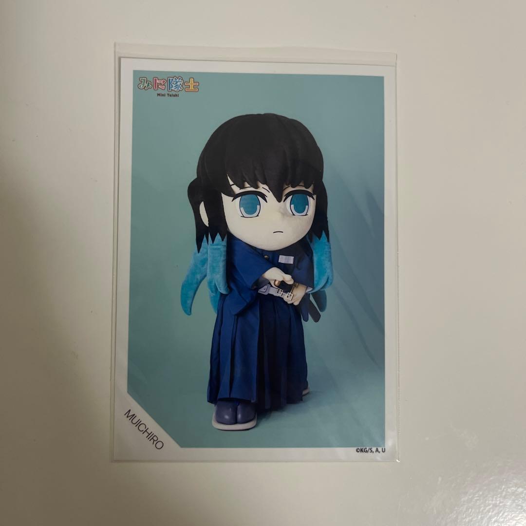 鬼滅の刃　みに隊士　缶バッジ　ブロマイド　チェキ　時透無一郎