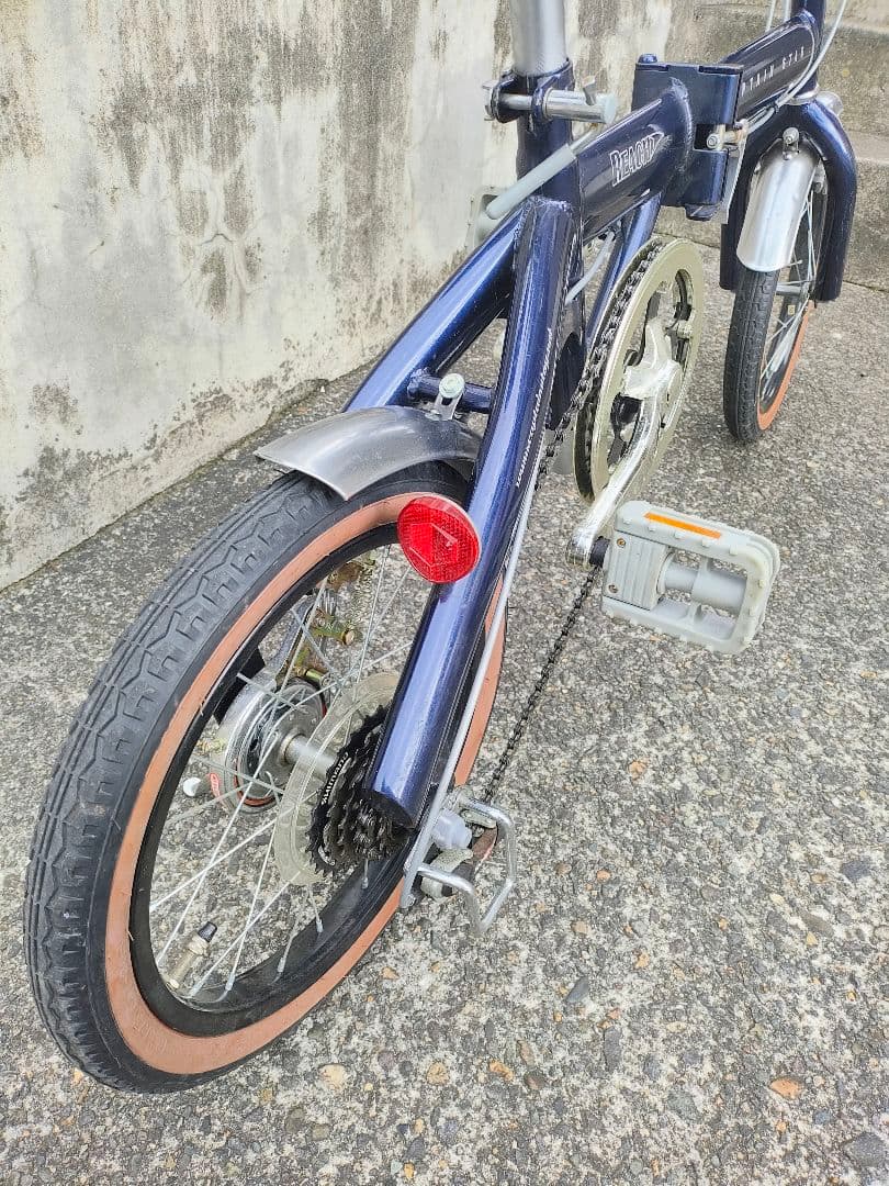 CAPTAIN STAG 折りたたみ自転車 6段