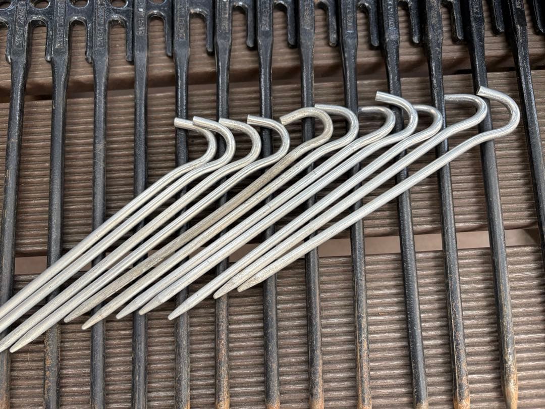 スノーピーク ソリッドステーク、ペグ、マルチコンテナM セット