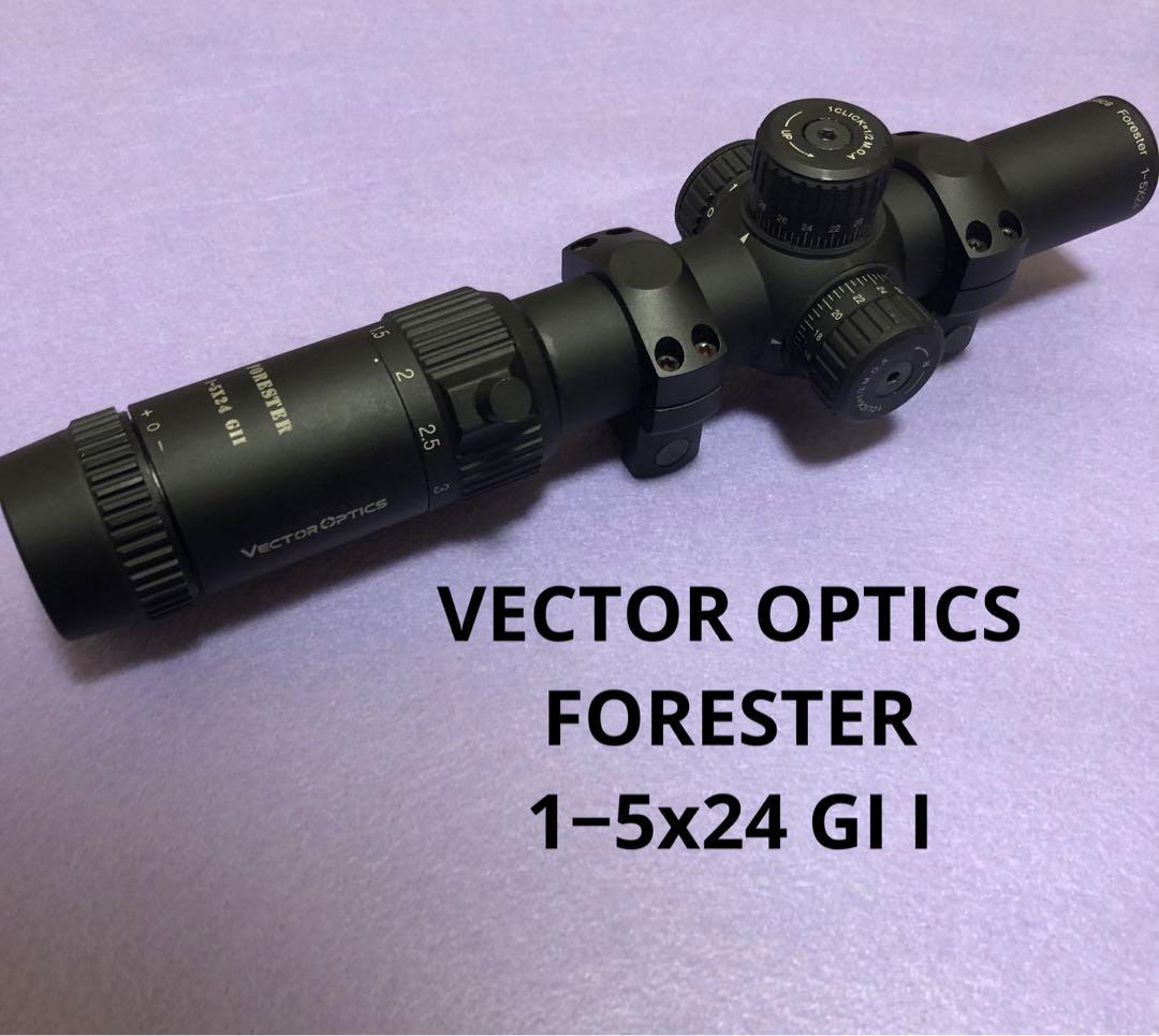 こ*と様 VECTOR OPTICS スコープ FORESTER 1−5x24
