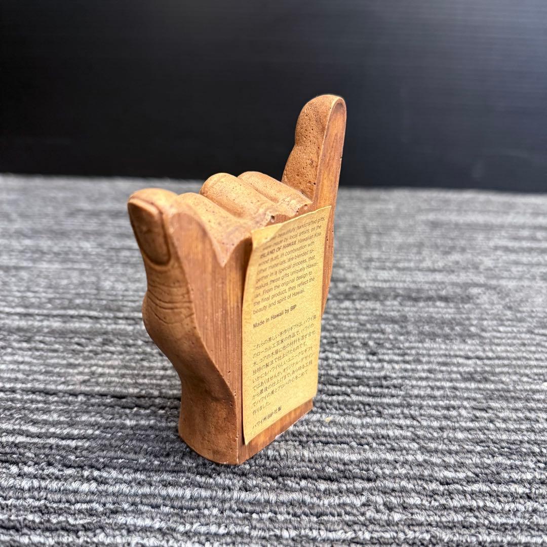 希少 ハワイアン BIP社 ハング・ルーズ ハンドオブジェ コアウッド