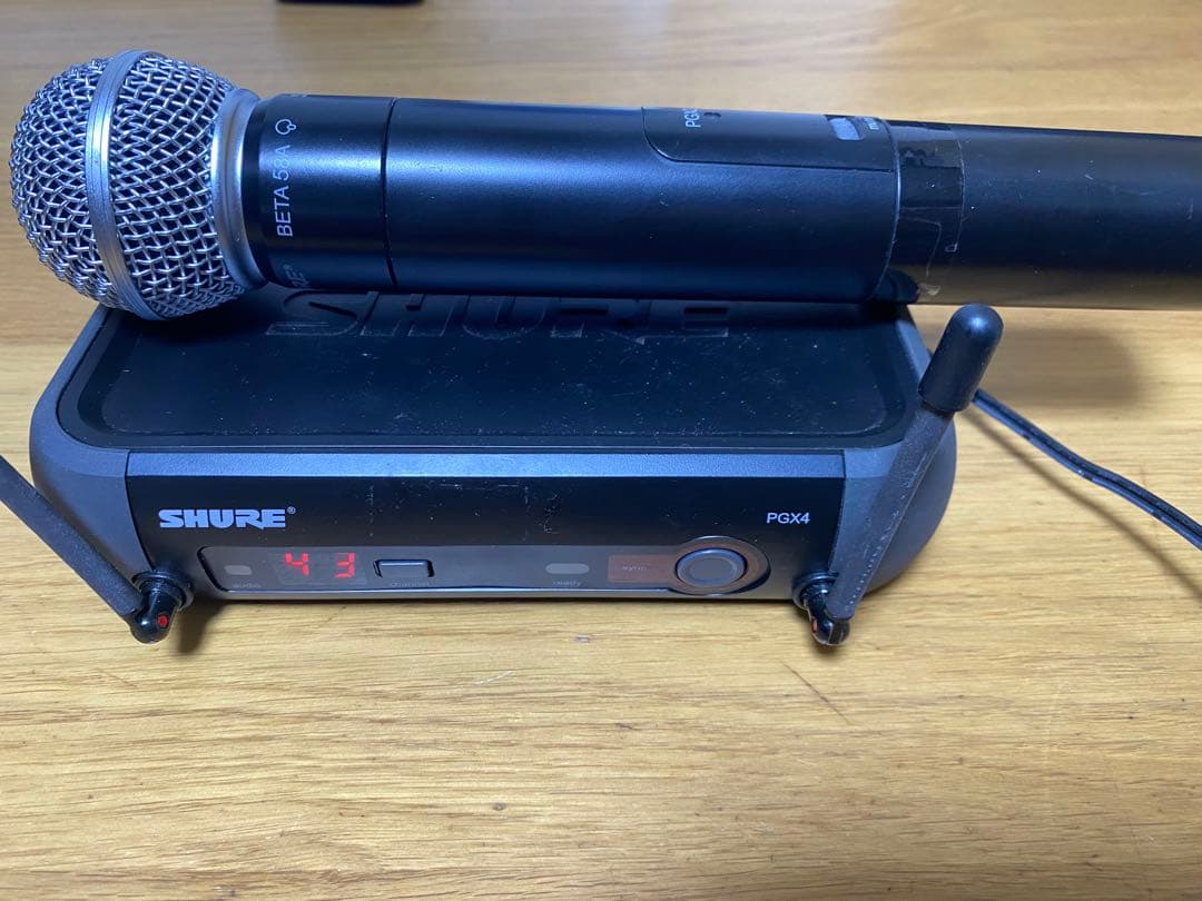 SHURE BETA 58Aダイナミックワイヤレスマイクセット