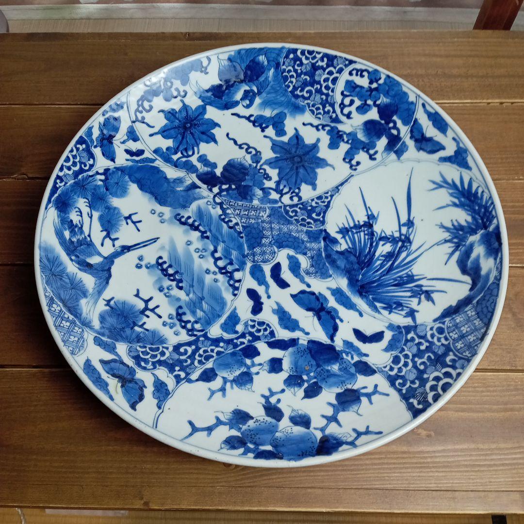 古伊万里　大皿　E−668