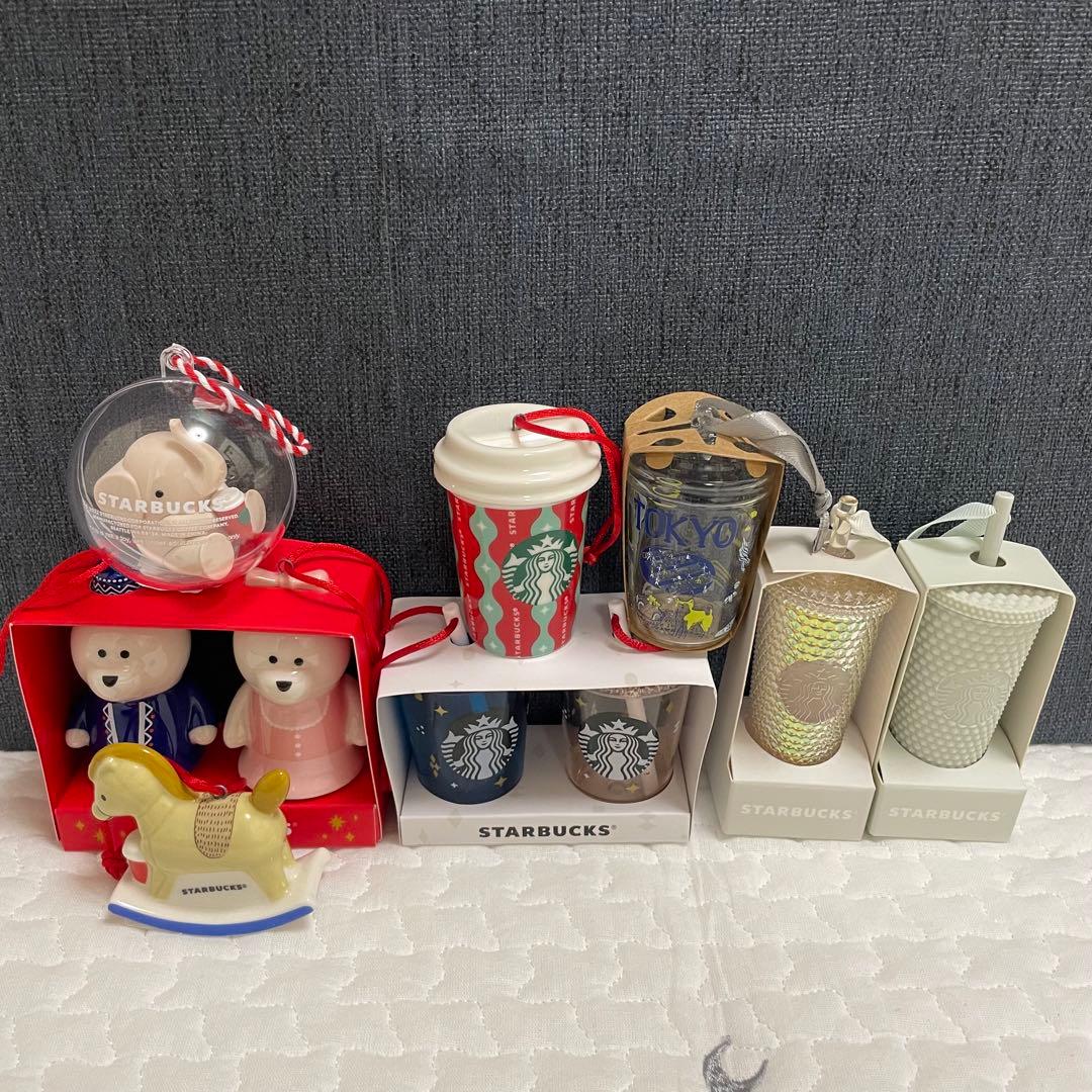 スタバ　ホリデー　2022 オーナメント　セット売り　8種