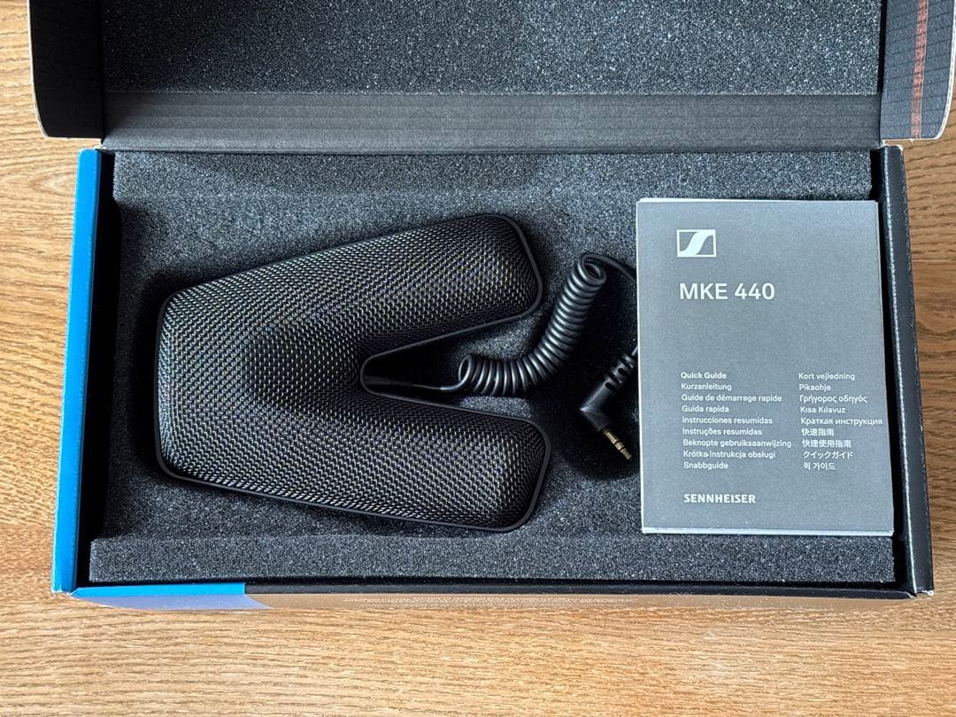 まる様　Sennheiser MKE 440 指向性マイク