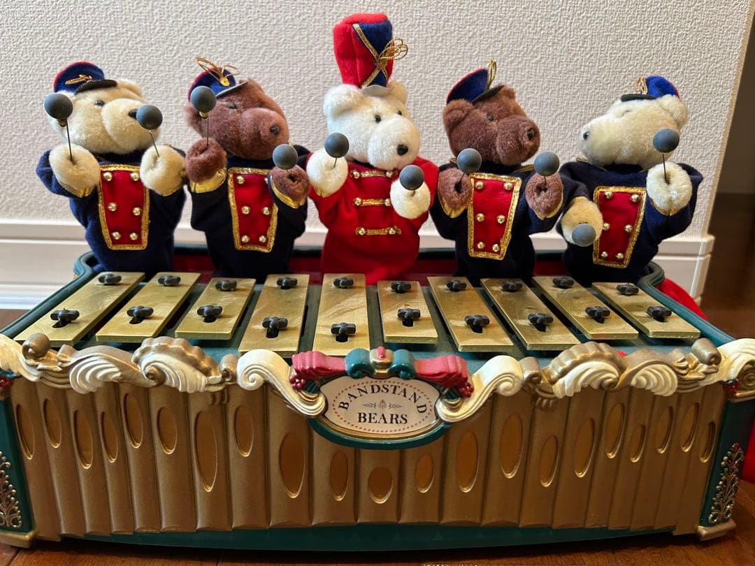 ♡ビンテージ♡サンリオ クマ 演奏付きシロフォン 鉄琴