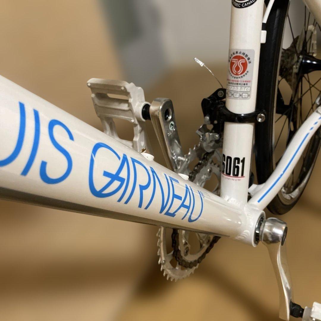 LOUIS GARNEAU REN4 ジュニア ロードバイク ホワイト 美品