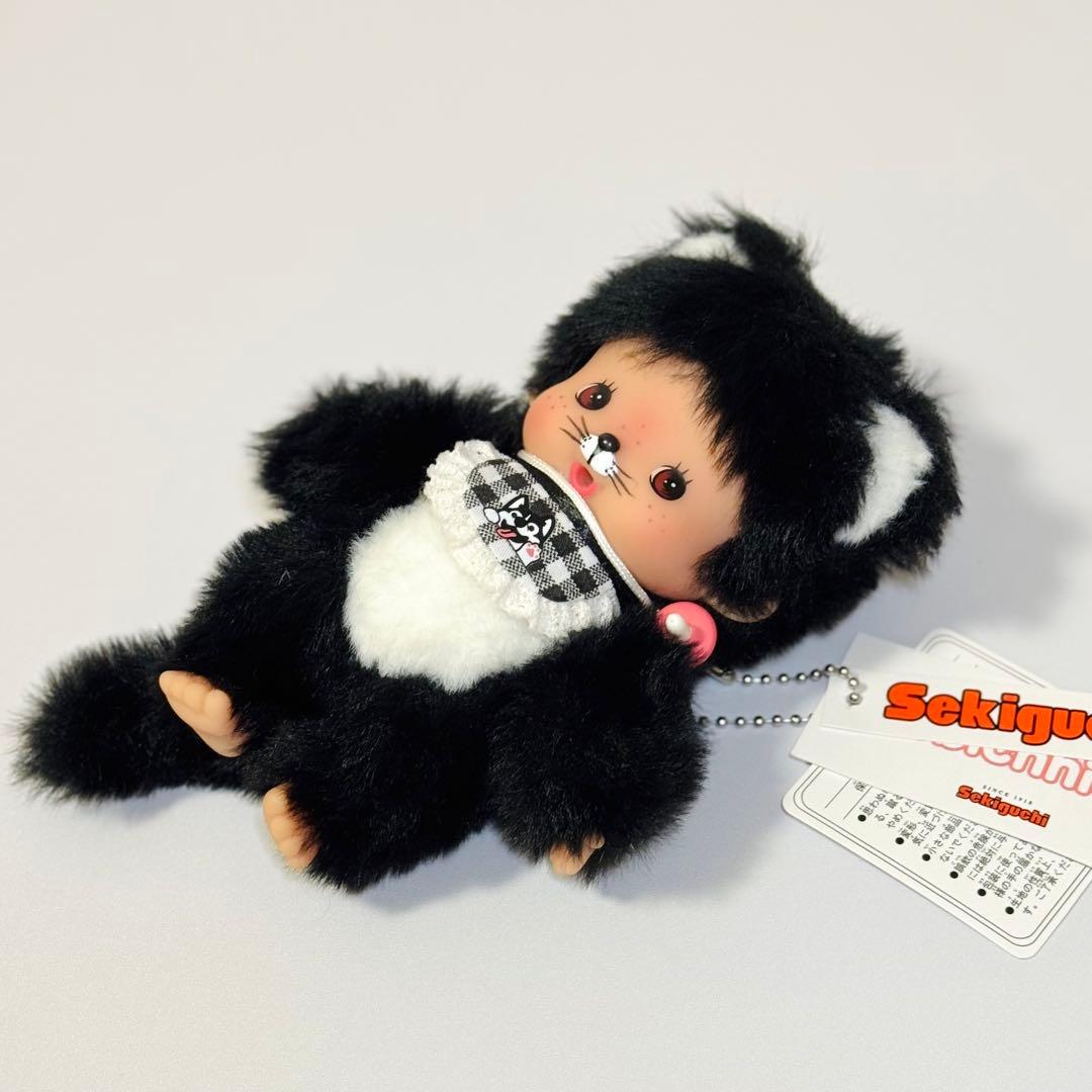 モンチッチ　ベビチッチS カスタム　黒ねこちゃん 【一点限り】