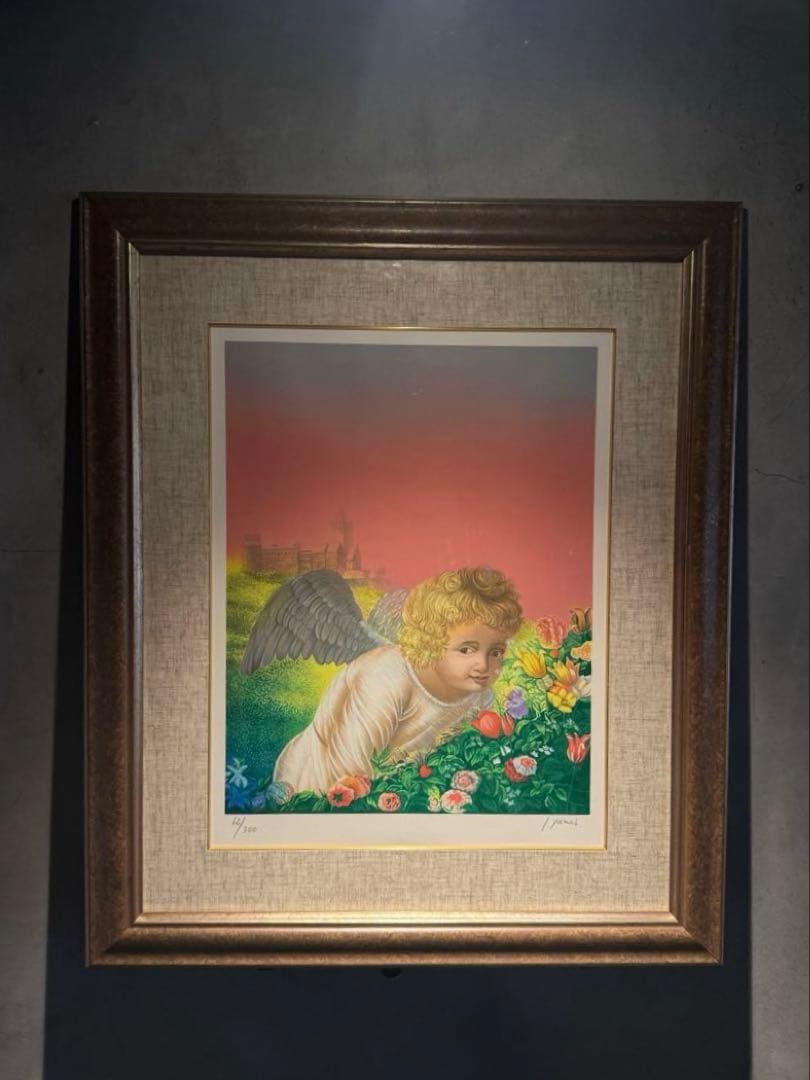 柳井伊都岐【まなざし】lithograph限定300