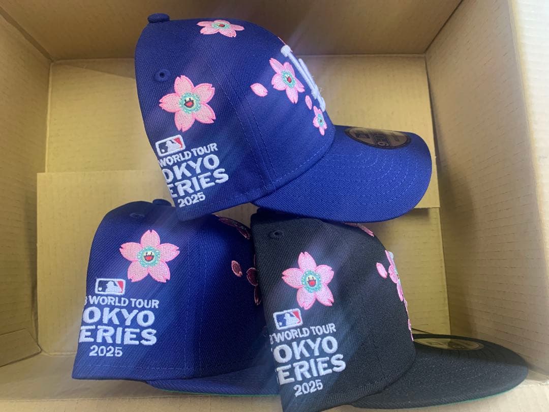 ドジャース　NEWERA キャップ 3個　村上隆　東京シリーズ　大谷　山本