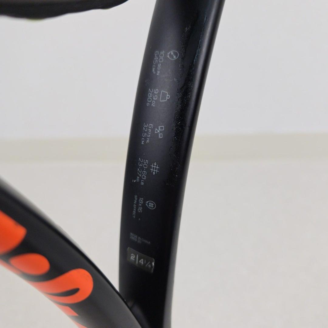 【良品】Wilson Burn 100LS v4 G2 硬式テニスラケット