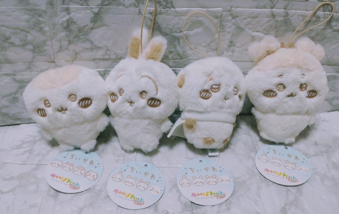 ちいかわ ぬいぱれっと〜ミルクいろ〜 ぬいぐるみ② モモンガ マスコット7点