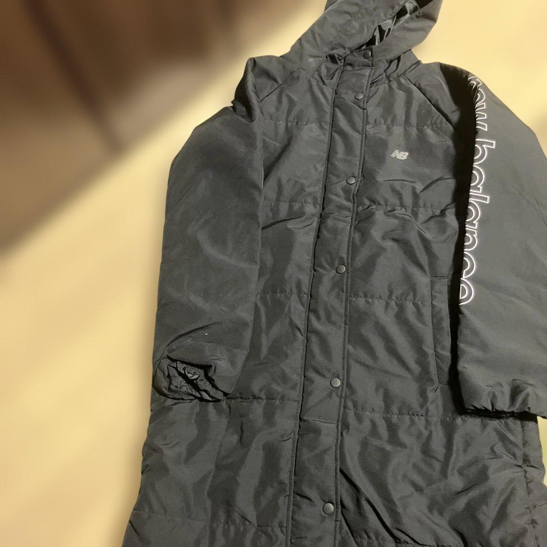 New Balance ベンチコート L ブラック