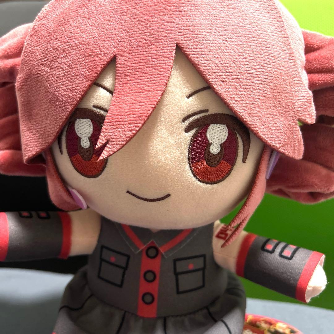 重音テト　おすわりBIGぬいぐるみ　ラウンドワン