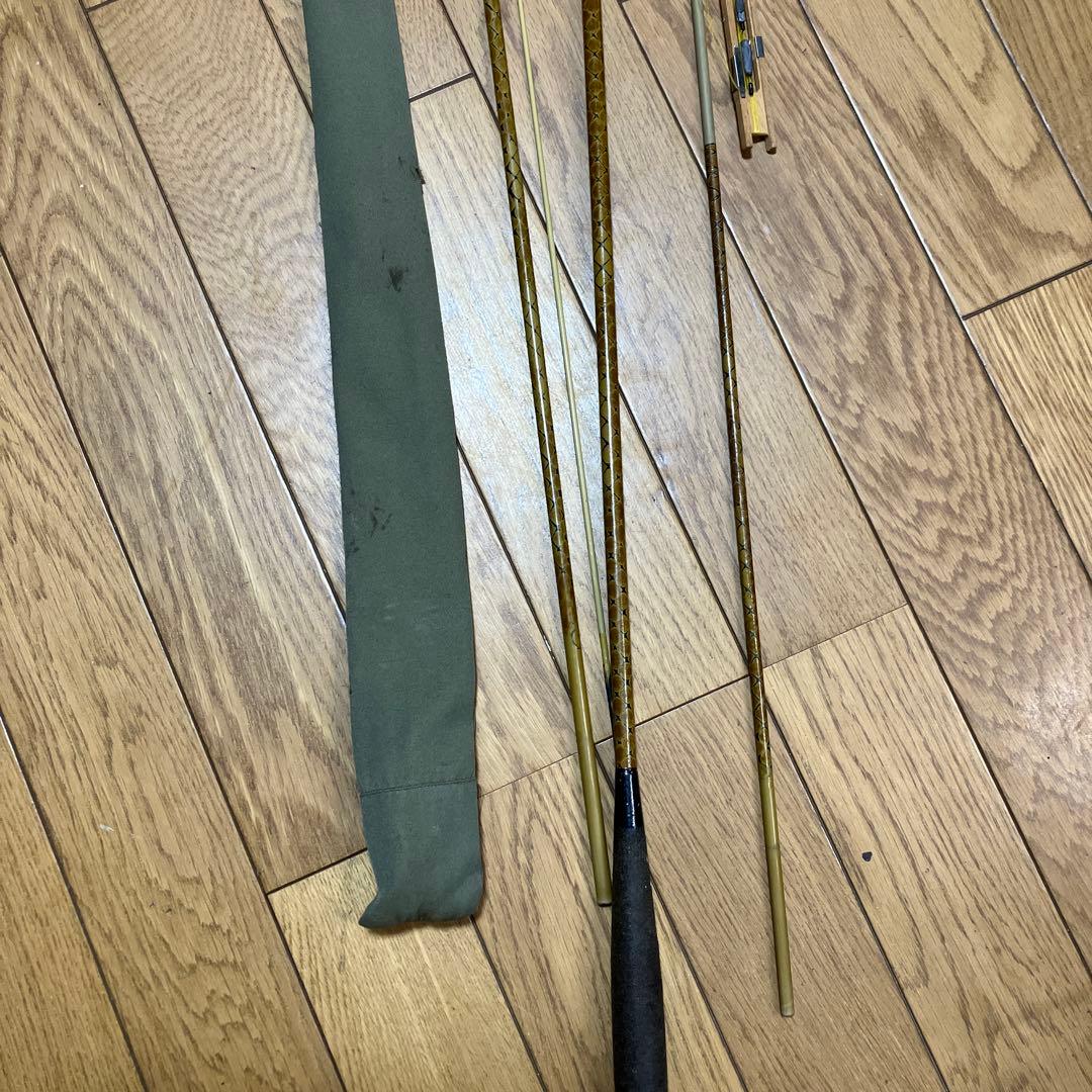 希少　レア　朱紋峰　飛びぬけ 十三　13 ヘラ竿　ヘラブナ釣り