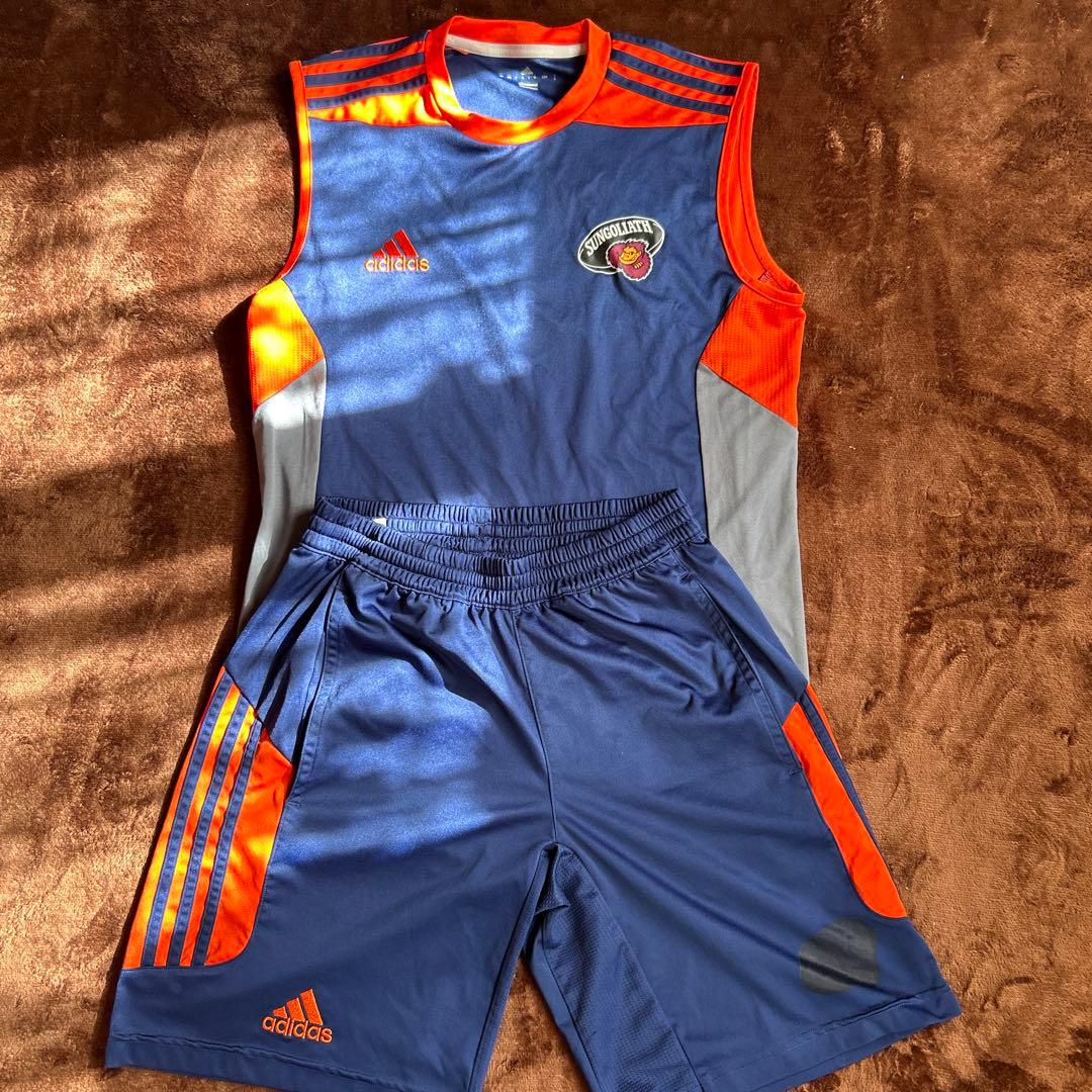 ラグビー　サントリー　サンゴリアス　タンクトップ　ハーフパンツ　セット　選手支給