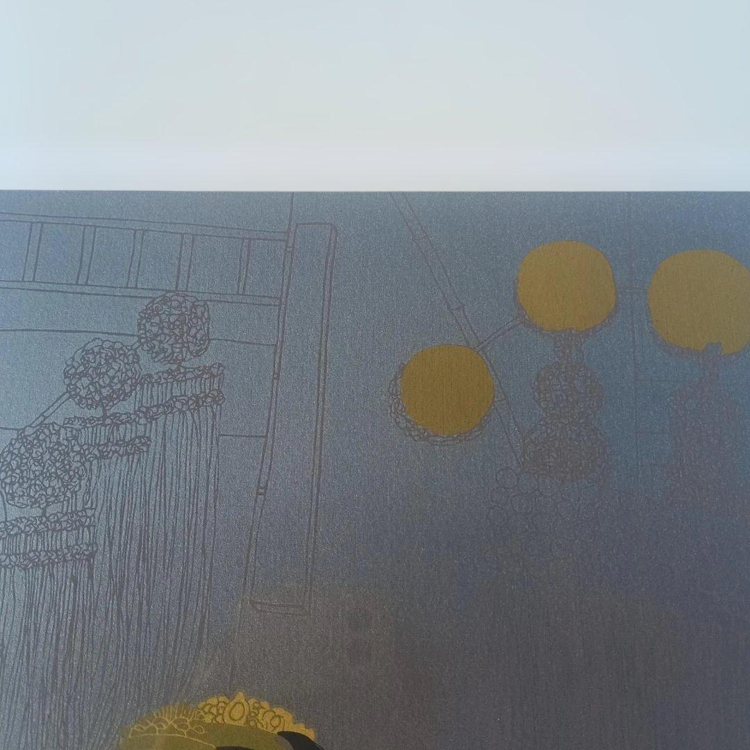 ６１０２）田中正秋　シルクスクリーン　福生七夕まつり 東京