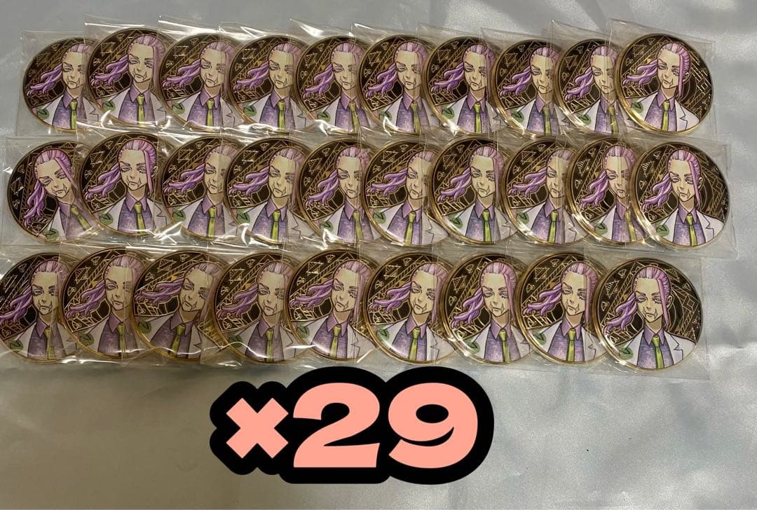 東京リベンジャーズ 原画展 アルティメタル缶バッジ 三途春千夜