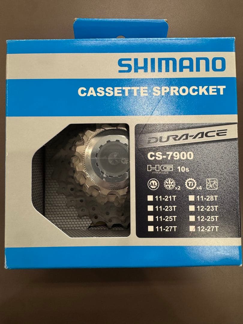【新品・未使用】Dura-Ace CS-7900 12-27T