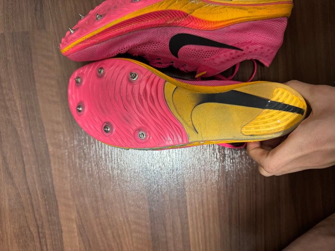 Nike ピンク スパイクシューズ26.5値下げ可能